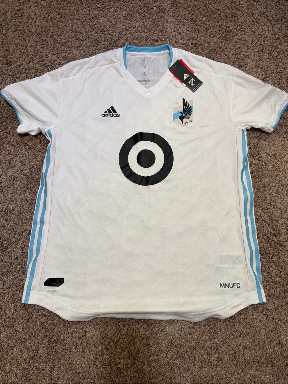 2019 Adidas Men’s Minnesota United Away Authentic Version Soccer Jersey XL MLS